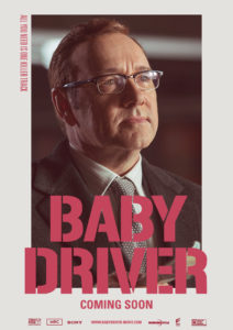 Cartel alternativo de personaje de "Baby Driver".