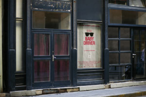 Mockup cartel de "Baby Driver".